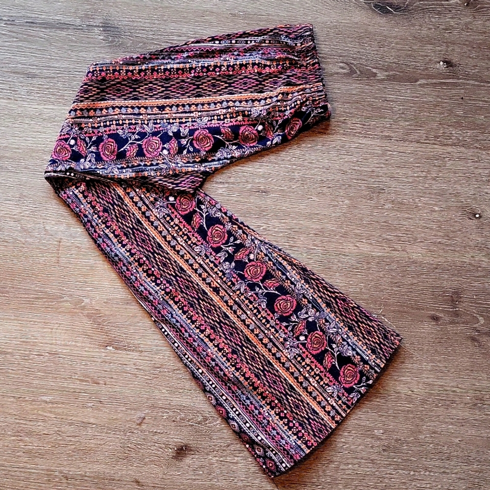 Flare hippie yoga pants